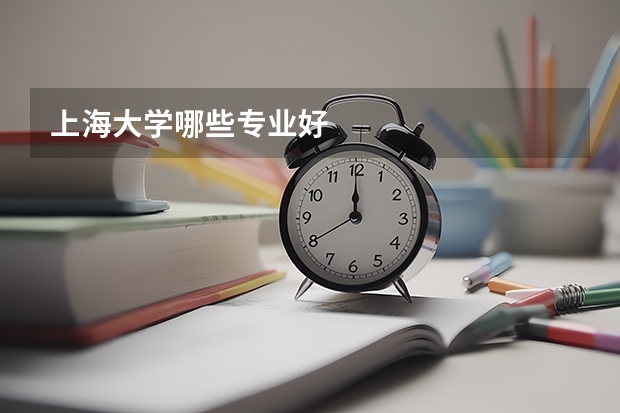 上海大学哪些专业好