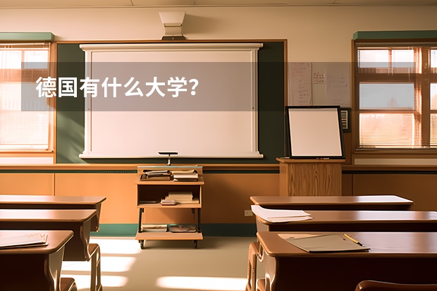 德国有什么大学？