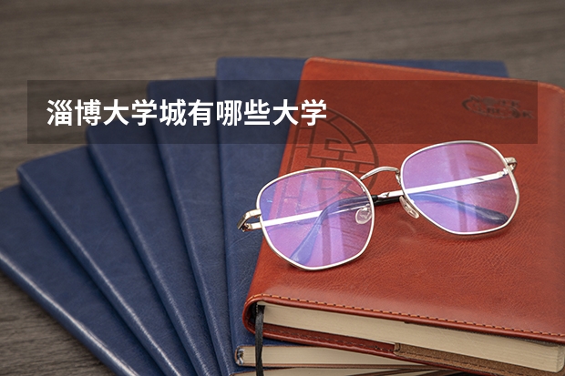 淄博大学城有哪些大学