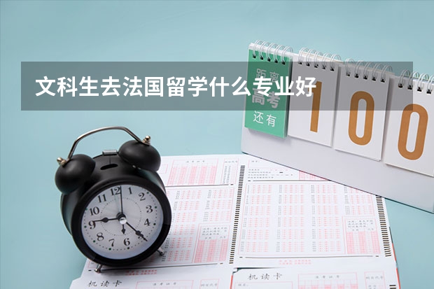文科生去法国留学什么专业好