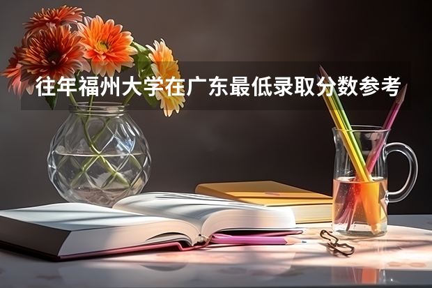 往年福州大学在广东最低录取分数参考