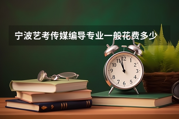 宁波艺考传媒编导专业一般花费多少