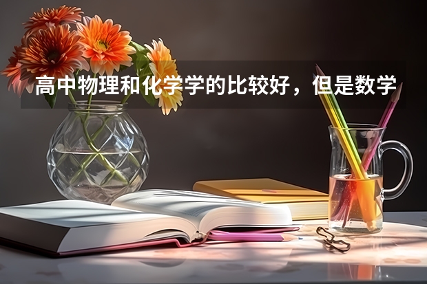 高中物理和化学学的比较好，但是数学不好，大学什么专业比较好？