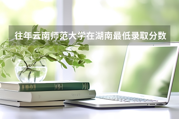 往年云南师范大学在湖南最低录取分数参考