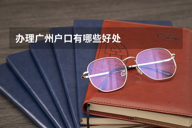 办理广州户口有哪些好处
