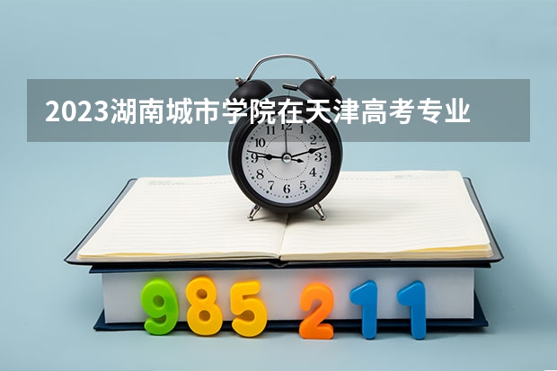 2023湖南城市学院在天津高考专业招了多少人