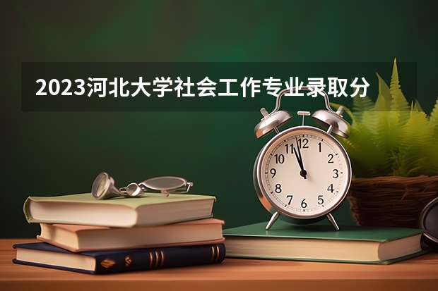 2023河北大学社会工作专业录取分数 河北大学社会工作专业往年录取分数参考