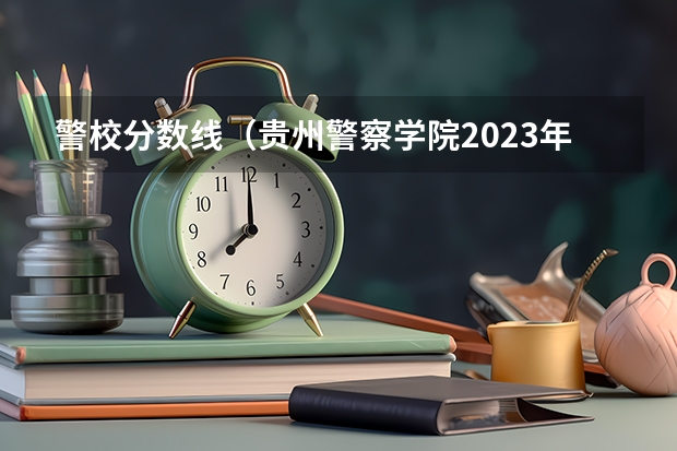 警校分数线（贵州警察学院2023年招生分数线）